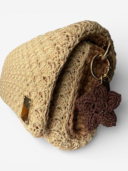 Brelok Kwiatek - Czekolada