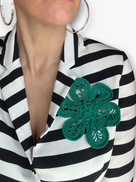 Broszka Ażurowy Kwiat