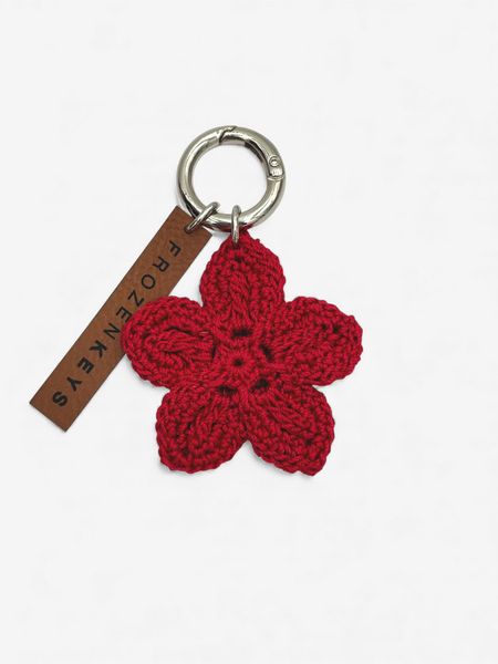 Brelok Kwiat Czerwony