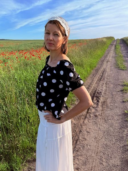 Opaska Ażurowa - Ecru