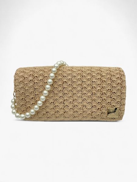 Uchwyt z Kamieni Syntetycznych Biały