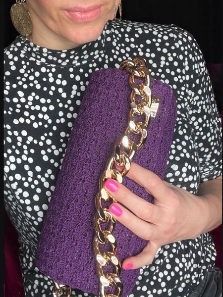 Torebka Classic Fioletowa